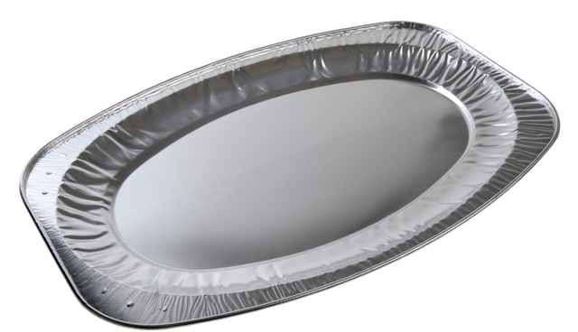 Aluminium Schaal 43x28x4cm